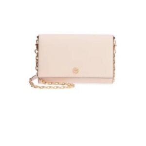 Tory Burch wallet on a chain